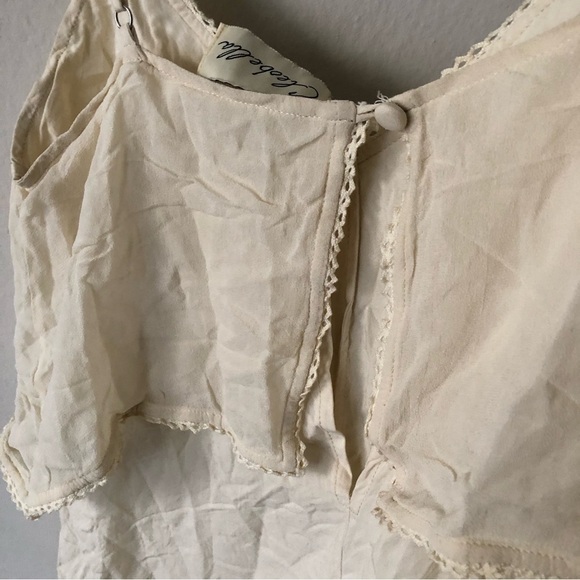 Cleobella Romper Boho in Ivory Cream Western Small - Picture 7 of 7